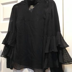 Olivia Palermo Chelsea sheer top